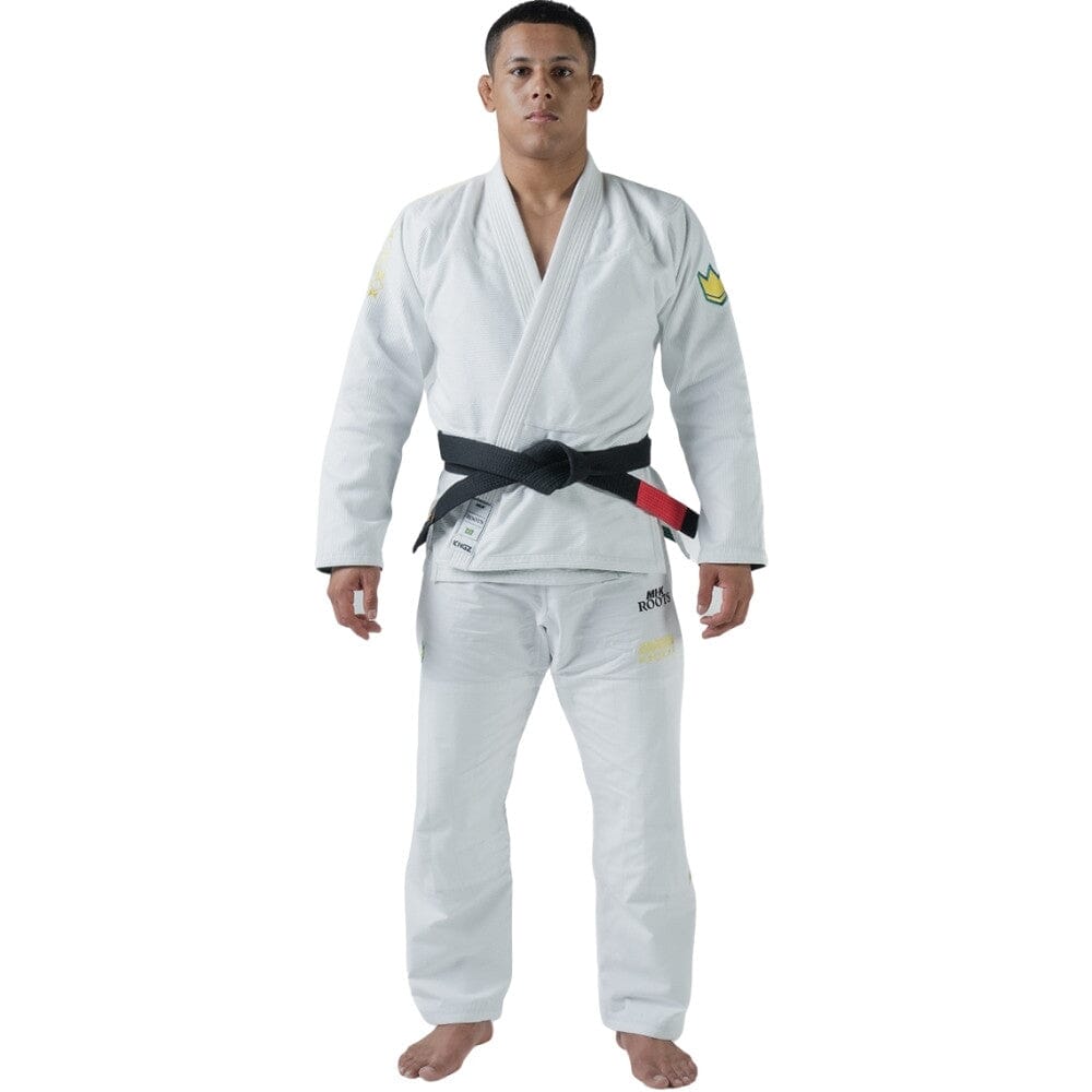 Kingz MI-K Roots Jiu Jitsu Gi White BJJ Gi Men Kingz White A0 