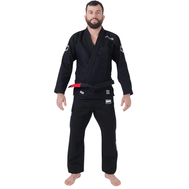 Kingz Mens Nano 3.0 Jiu Jitsu Gi BJJ Gi Men Kingz Black A1 