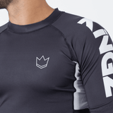 Kingz Ranked Performance V2 Short Sleeve Rashguard Rashguards Kingz 