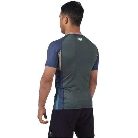 Kingz Draft Rashguard Moss Green Rashguards Kingz 