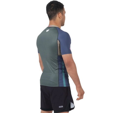 Kingz Draft Rashguard Moss Green Rashguards Kingz 