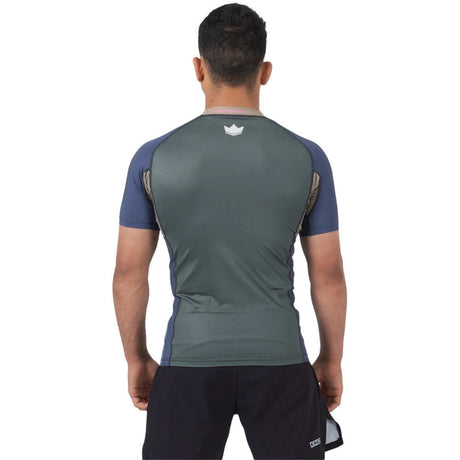 Kingz Draft Rashguard Moss Green Rashguards Kingz 