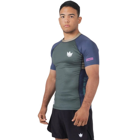 Kingz Draft Rashguard Moss Green Rashguards Kingz 