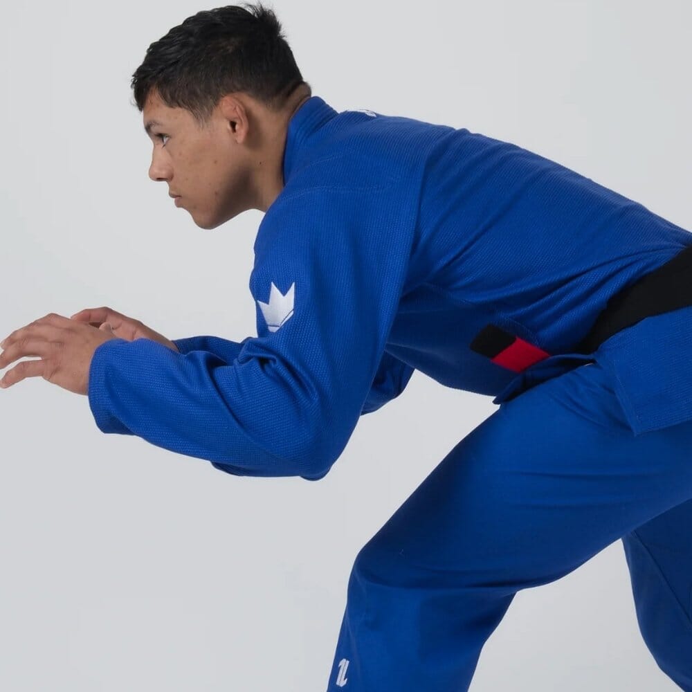 Kingz Mens The One V2 Jiu Jitsu Gi Blue BJJ Gi Men Kingz 