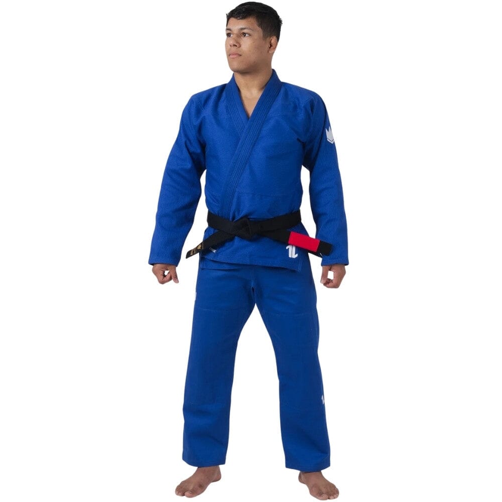 Kingz Mens The One V2 Jiu Jitsu Gi Blue BJJ Gi Men Kingz Blue A1 