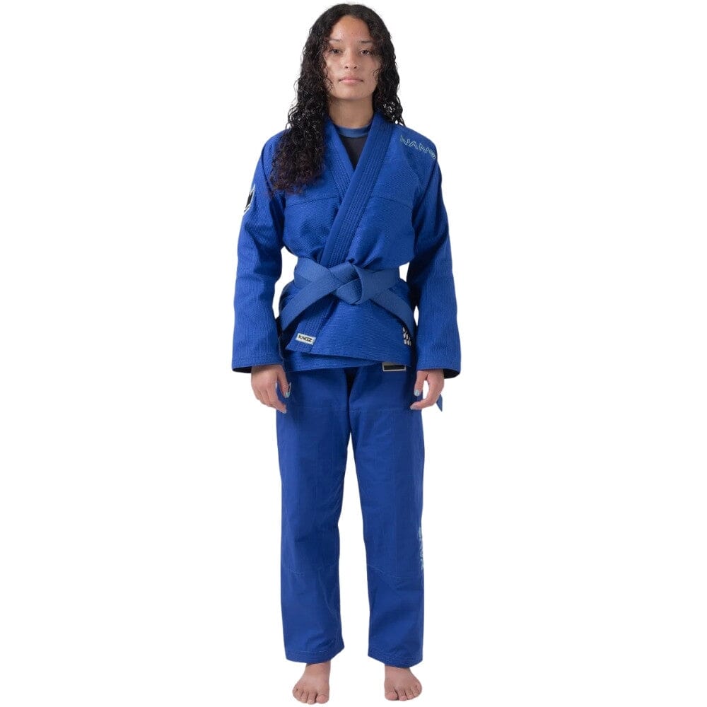 Kingz Nano 3.0 Womens Gi Blue BJJ Gi Women Kingz Blue F1 