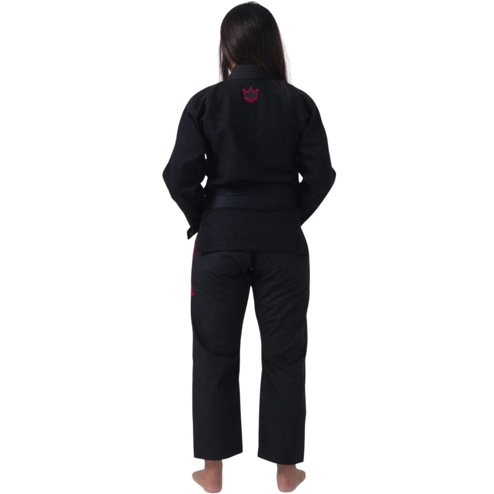 Kingz Womens Ultralight 2.0 Jiu Jitsu Gi Black BJJ Gi Women Kingz 