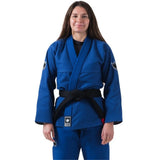 Kingz Womens Ultralight 2.0 Jiu Jitsu Gi Blue BJJ Gi Women Kingz 