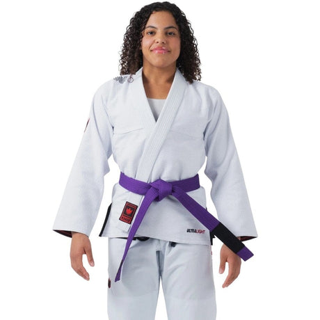 Kingz Womens Ultralight 2.0 Jiu Jitsu Gi White BJJ Gi Women Kingz 