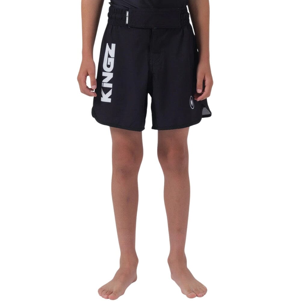 Kingz Kore V2 Youth Grappling Shorts Black BJJ Shorts Kingz Black X Small 