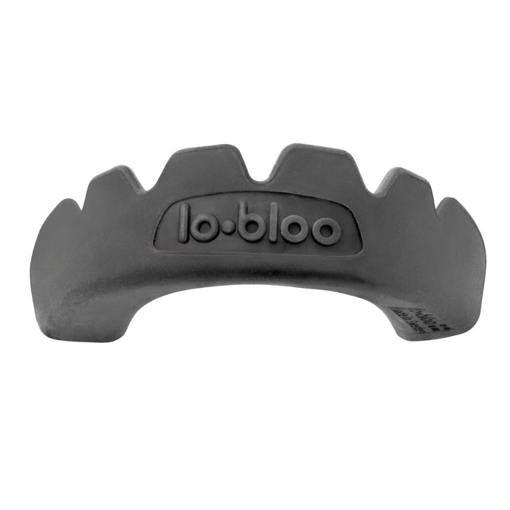 lobloo Pro-Fit Dual Density Mouth Guard Black Medium Mouth Guards Lobloo Black Medium 