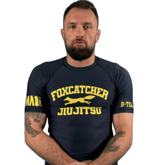 MA1 B-Team Foxcatcher Jiujitsu Short Sleeve Rashguard Rashguards MA1 Combat X Small 