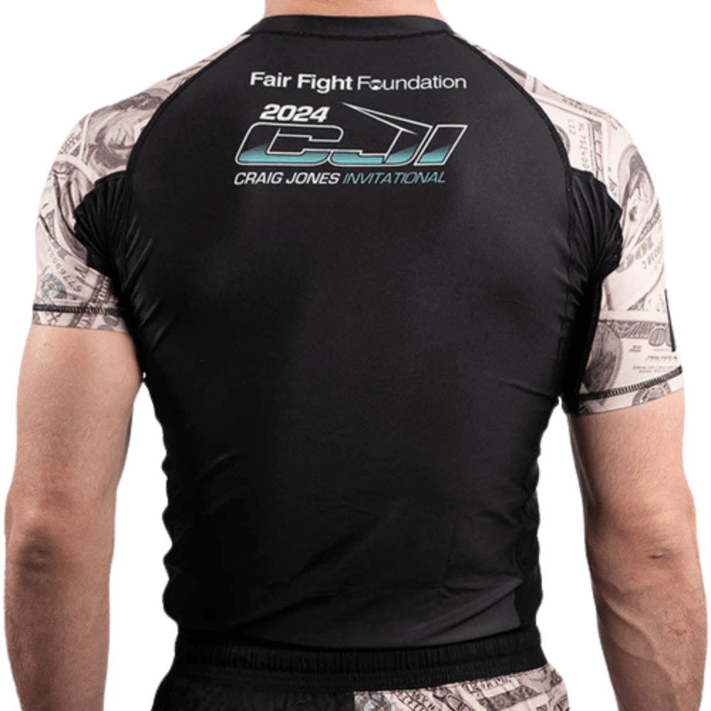 MA1 Craig Jones Invitational CJI 2024 Black Rashguard Rashguards MA1 Combat 