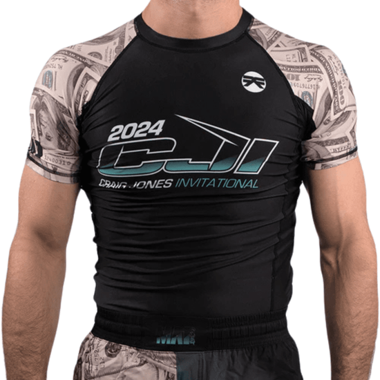 MA1 Craig Jones Invitational CJI 2024 Black Rashguard Rashguards MA1 Combat 