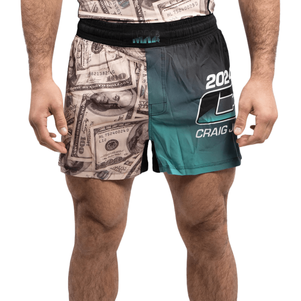 MA1 Craig Jones Invitational CJI 2024 High Cut MMA Shorts MMA Shorts MA1 Combat 