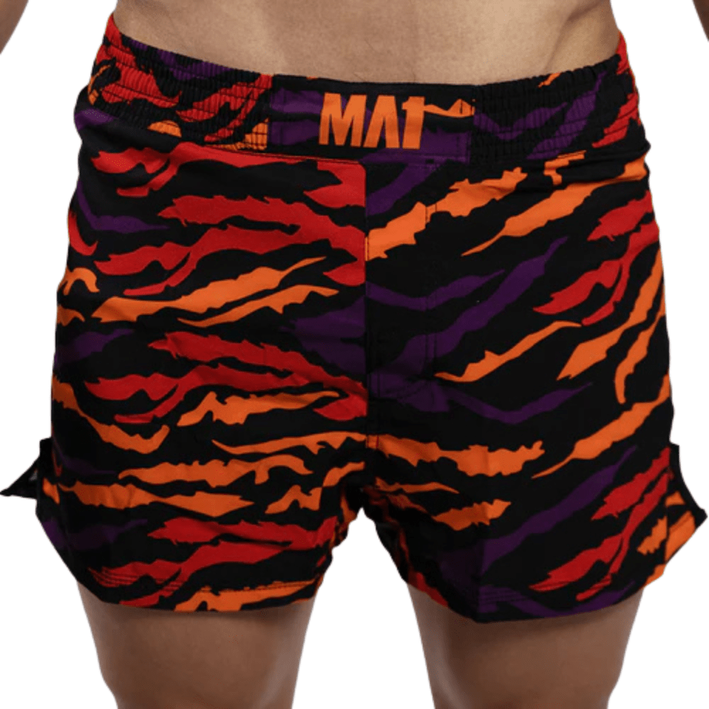 MA1 Tiger Stripe High Cut MMA Shorts MMA Shorts MA1 Combat X Small 