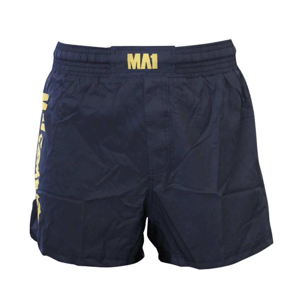 MA1 Black and Gold MMA Shorts MMA Shorts MA1 Combat 