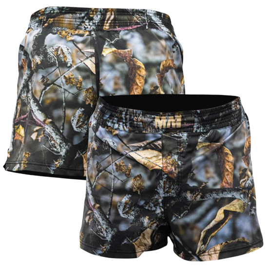 Load image into Gallery viewer, MA1 Hillbilly Camo High Cut MMA Shorts
