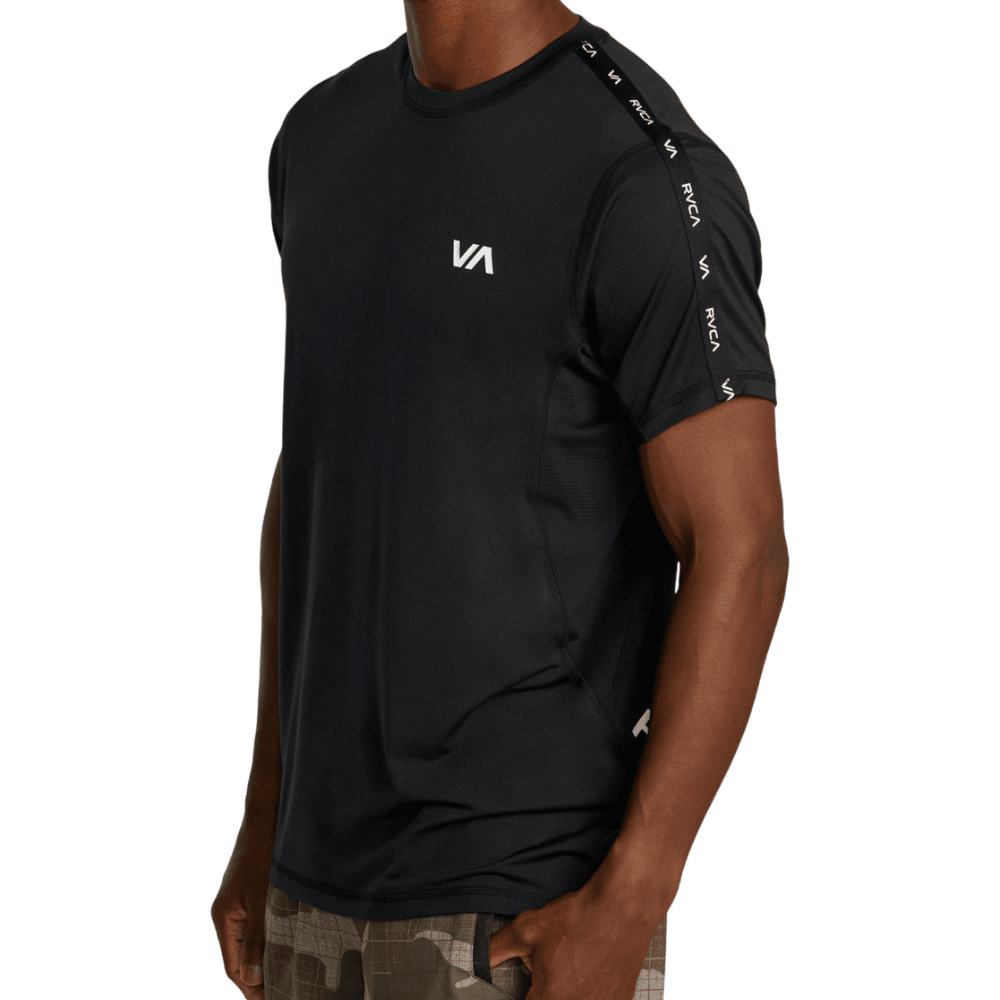 RVCA Sport Vent Banded T-Shirts RVCA Black Small 