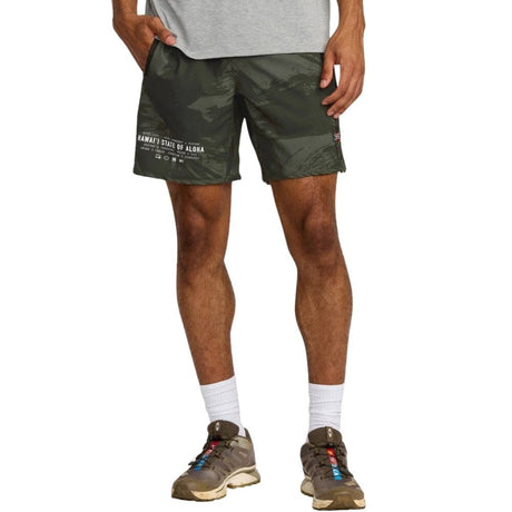 RVCA Hawaii 17 Inch Walkshorts Island Camo MMA Shorts RVCA 