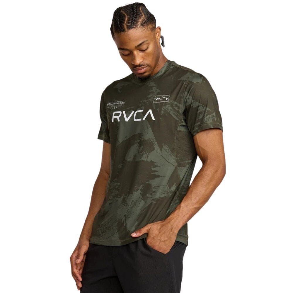 RVCA Hawaii Sport Vent T-Shirt Island Camo T-Shirts RVCA 