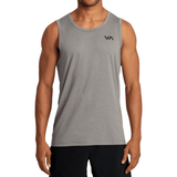 RVCA Sport Vent Sleeveless Top Heather Grey
