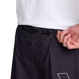 RVCA Yogger 2 in 1 Short 17-Inch Short Black Training Shorts RVCA 
