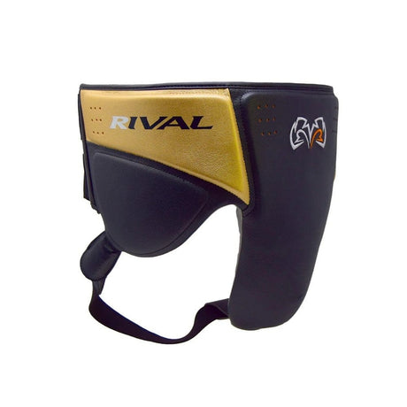 Rival RNFL10 360 Protector with Intelli-Shock D3O Black/Gold Groin Guards Rival 
