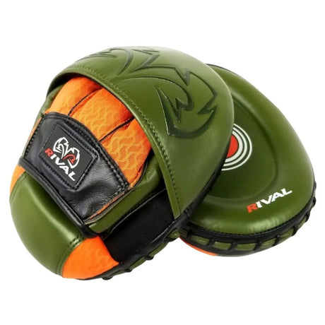 Rival RPM80 Impulse Punch Mitts Khaki Focus Mitts Rival 
