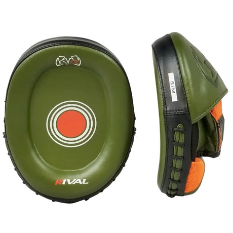 Rival RPM80 Impulse Punch Mitts Khaki Focus Mitts Rival 
