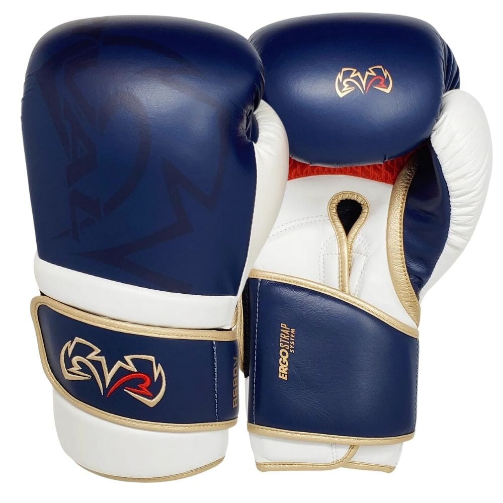 Rival RS80V Impulse Sparring Gloves Navy Boxing Gloves Rival Navy 14oz 