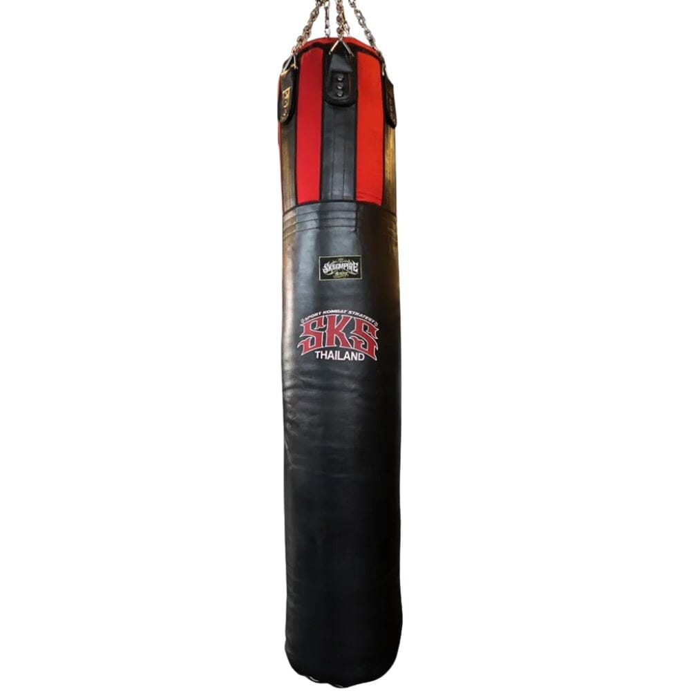 SKS Microfiber 180cm x 40cm Heavy Bag Heavy Bags SKS Black/Red 180cm x 40cm 