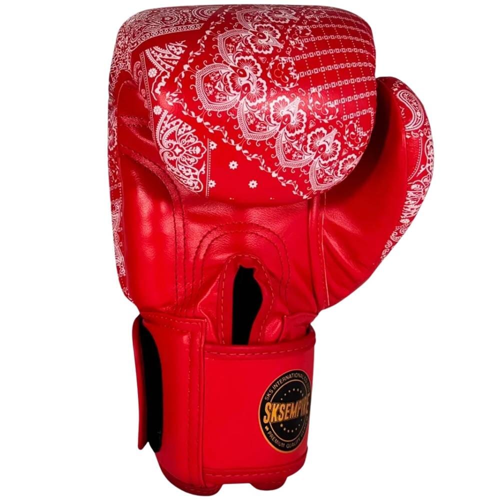 SKS Bandana Muay Thai Gloves Red Muay Thai Gloves SKS Empire 