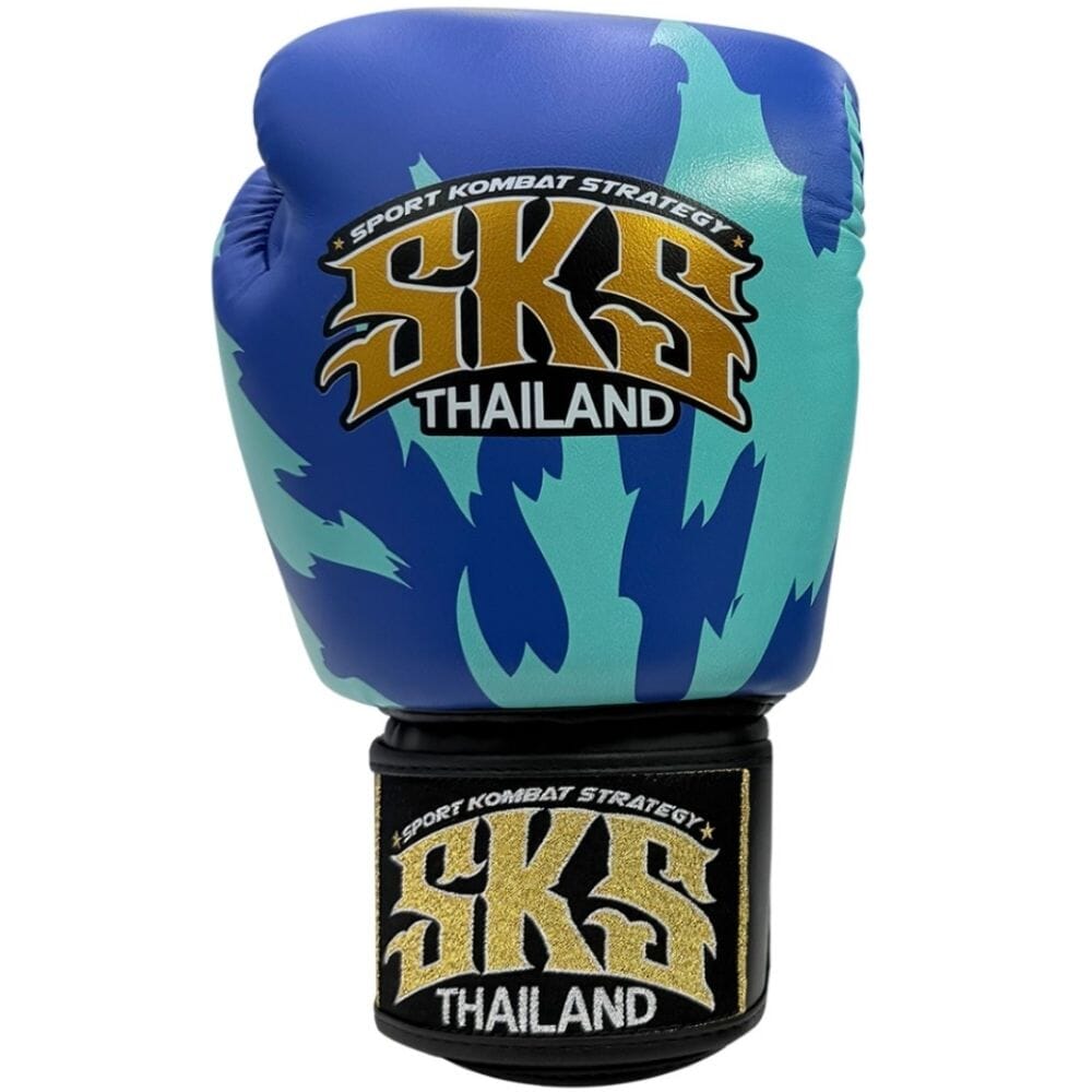 SKS Claw Muay Thai Gloves Blue Muay Thai Gloves SKS Blue 10oz 