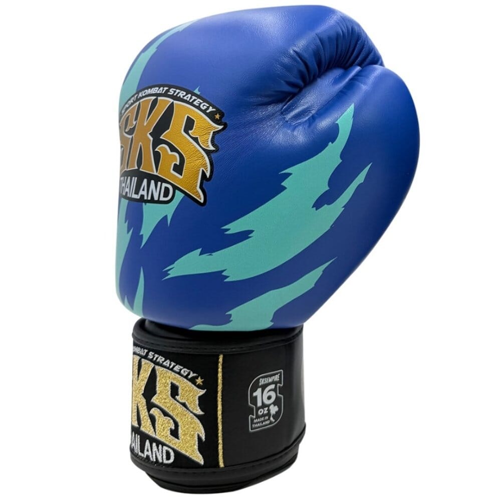 SKS Claw Muay Thai Gloves Blue Muay Thai Gloves SKS 