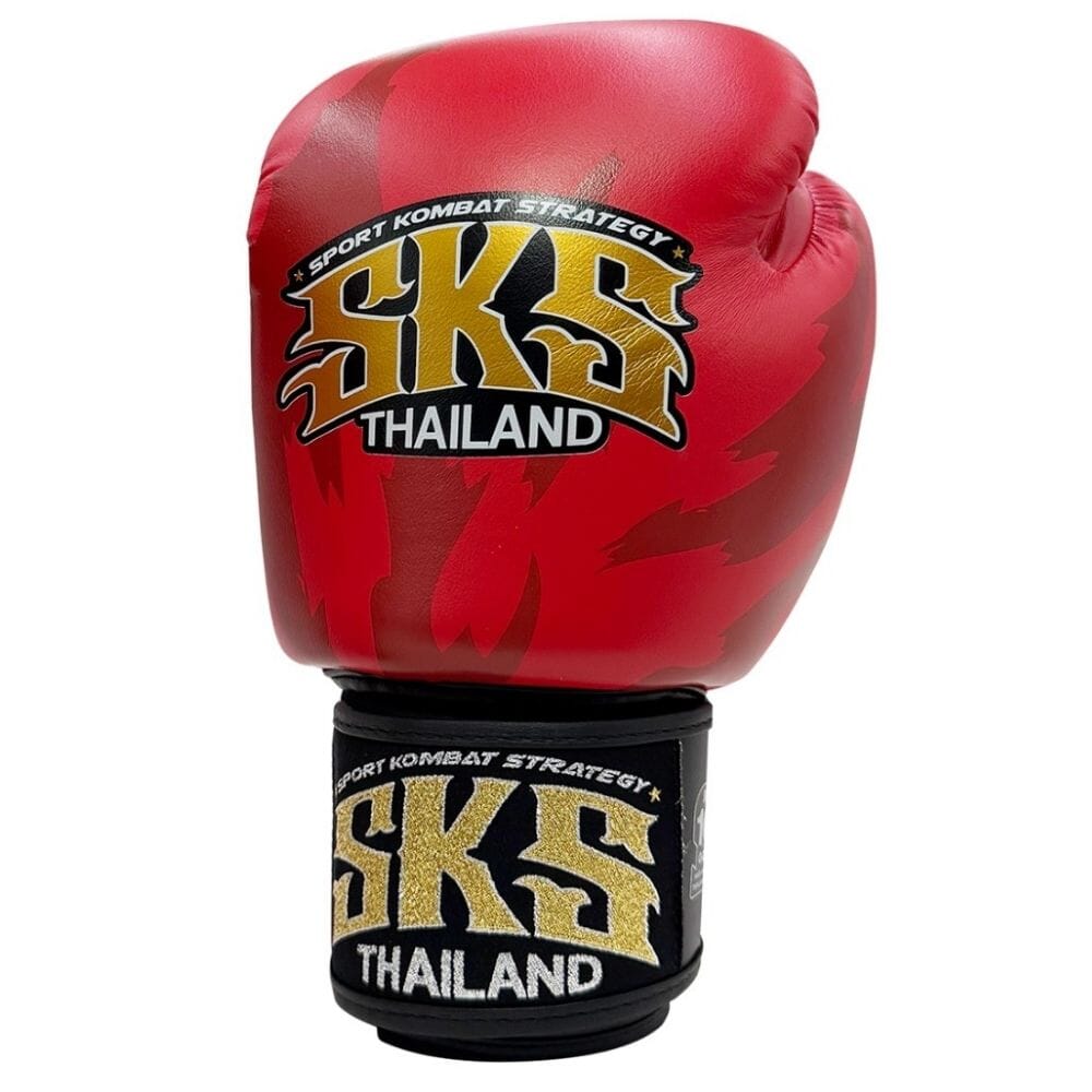 SKS Claw Muay Thai Gloves Red Muay Thai Gloves SKS Red 10oz 