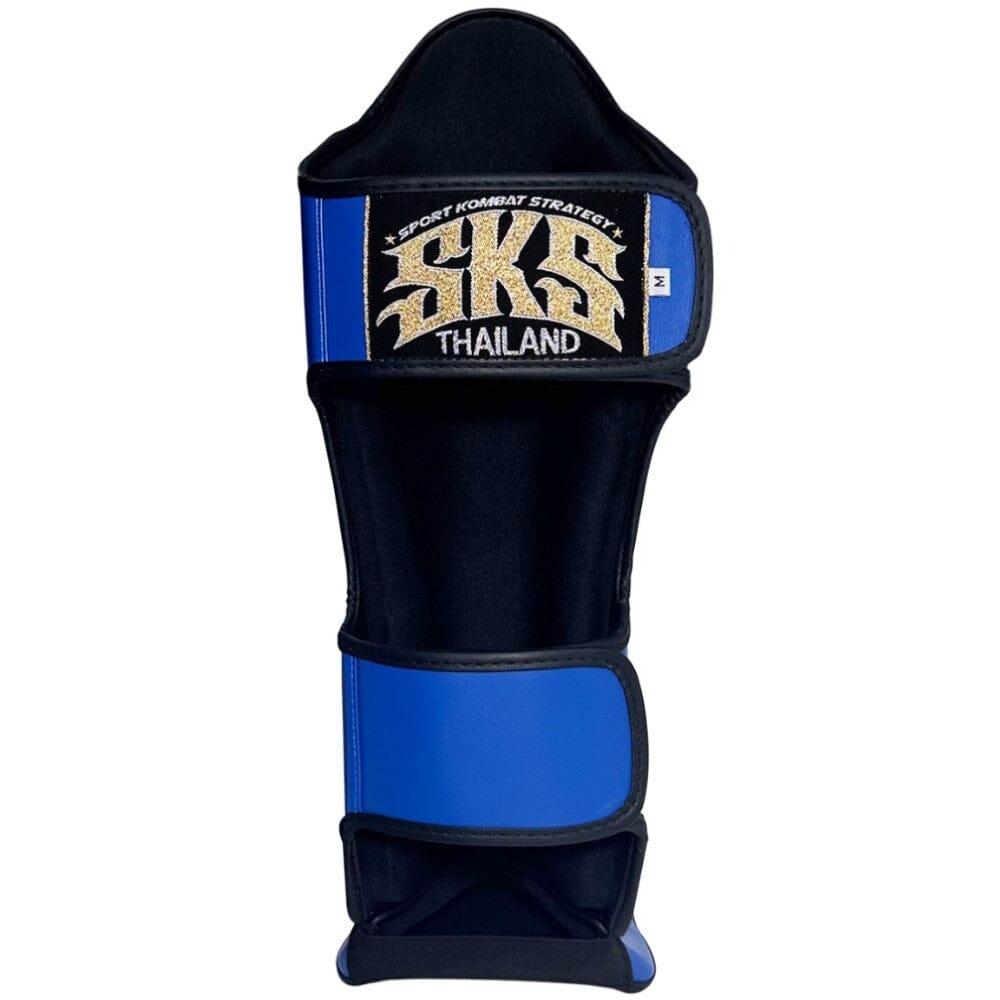 SKS Claw Muay Thai Shin Guards Blue Shin Guards SKS 