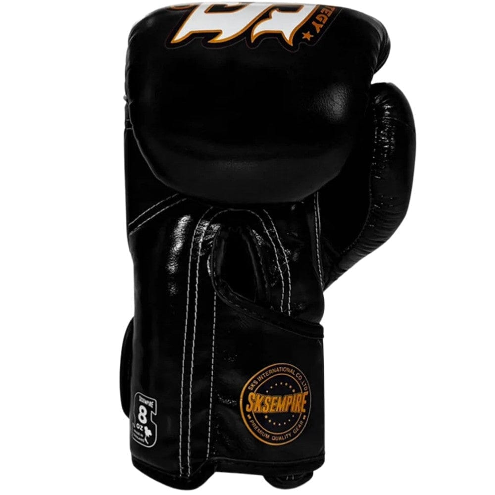 SKS Noir Boxing Gloves Black Boxing Gloves SKS 