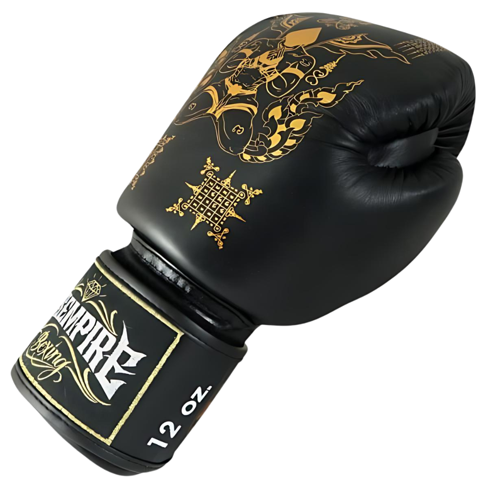 SKS Black Sakyant Muay Thai Gloves