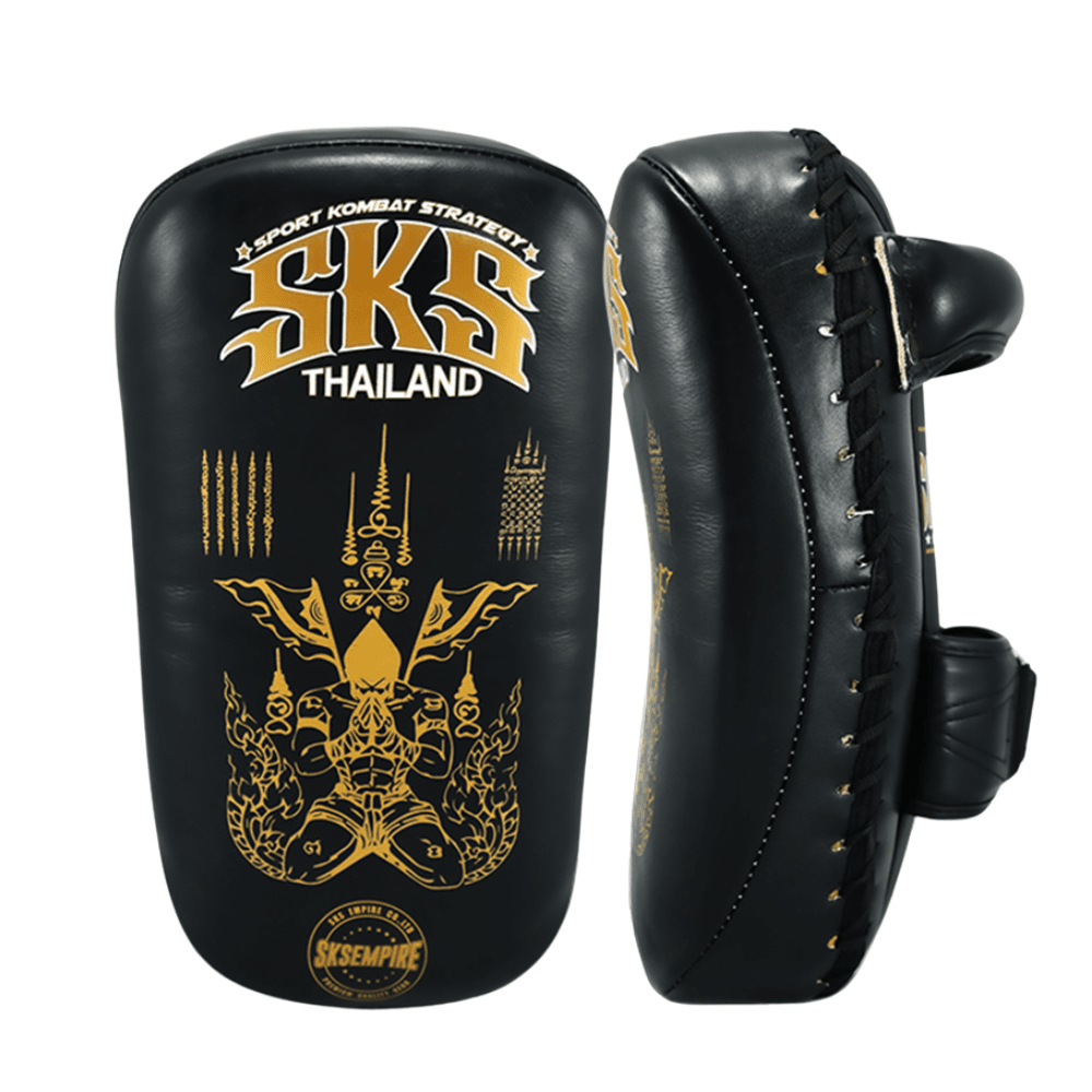 SKS Black Sakyant Thai Pads Medium Thai Pads SKS 