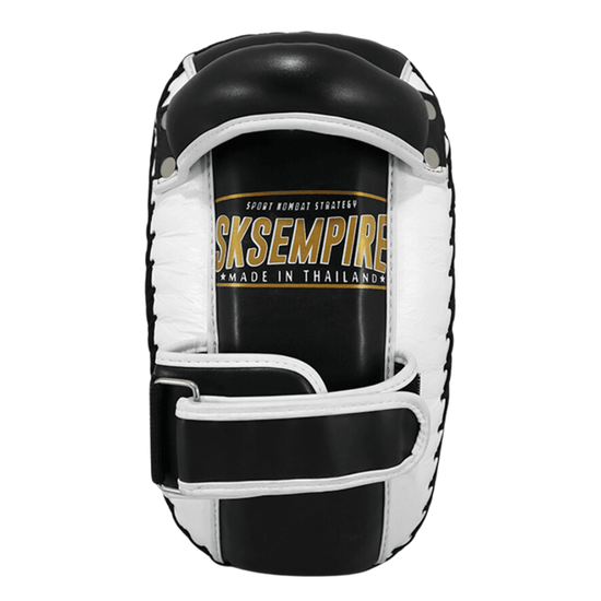 SKS White Sakyant Thai Pads Large Thai Pads SKS 