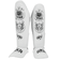 SKS White Sakyant Muay Thai Shin Guards