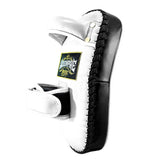 SKS Small Curved Muay Thai Pads White