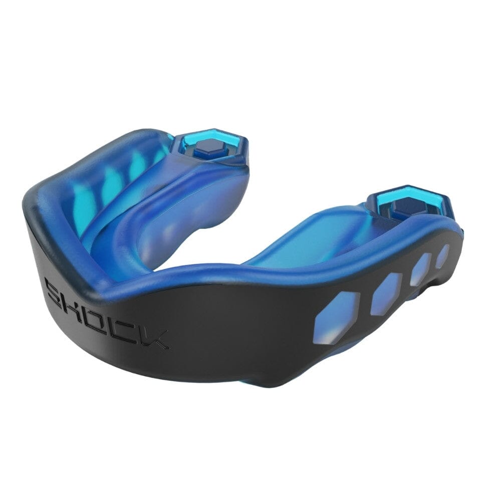 Shock Doctor Youth Gel Max Mouth Guard Black/Blue Mouth Guards Shock Doctor Black/Blue One size 