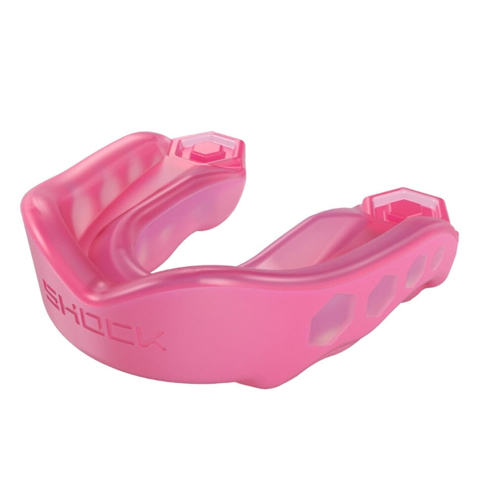 Shock Doctor Youth Gel Max Mouth Guard Pink Mouth Guards Shock Doctor Pink One size 
