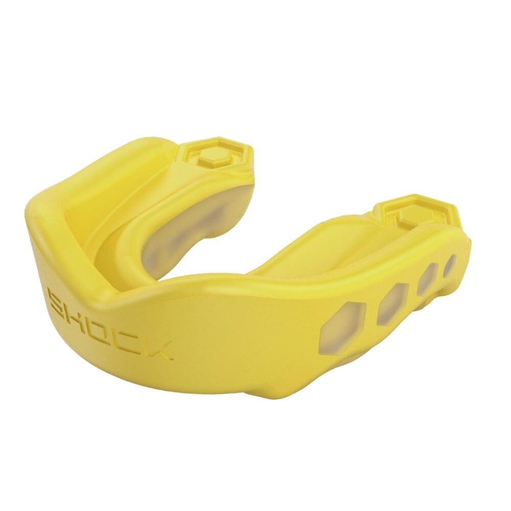 Shock Doctor Gel Max Mouth Guard Yellow Mouth Guards Shock Doctor Yellow One size 