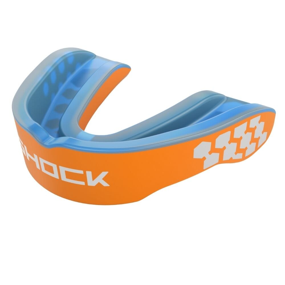 Shock Doctor Gel Max Power Youth Mouthguard Orange Mouth Guards Shock Doctor Orange One size 