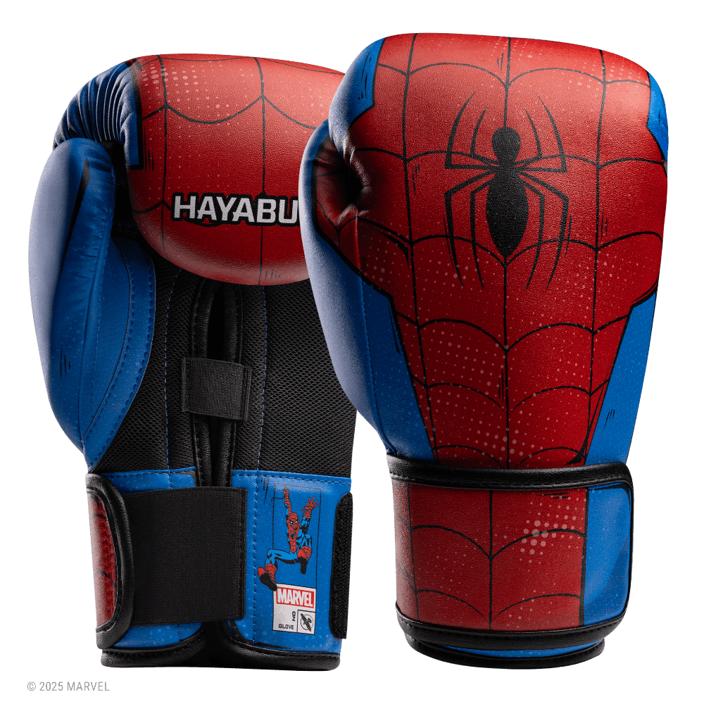 Hayabusa Marvel Classic Spiderman Boxing Gloves Boxing Gloves Hayabusa Red/Blue 12oz 