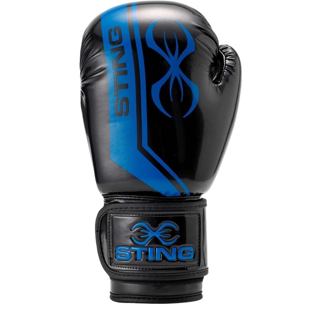 Sting Armalite Boxing Gloves Black/Blue Boxing Gloves Sting 