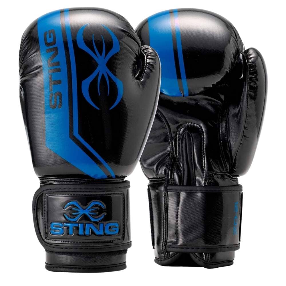 Sting Armalite Boxing Gloves Black/Blue Boxing Gloves Sting Black/Blue 10oz 